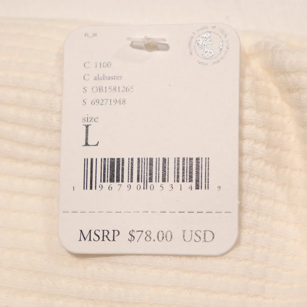 NWT Free People X Revolve Santa Clara Thermal in Alabaster - Picture 16 of 16